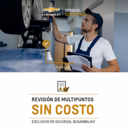 Revisión de multipuntos de seguridad Gratis. Válido en Bugambilias. - Chevrolet  Angelópolis - Puebl...