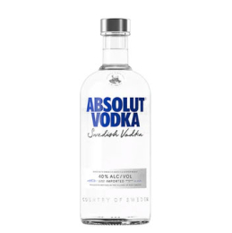 Vodka Absolut Azul 750 ml - Distribuidora San Pedro Cholula - Puebla