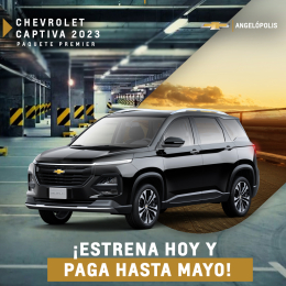 Estrena hoy y empieza a pagar en Mayo. Desde el 10% de enganche + 0% CXA* - Chevrolet  Angelópolis -...
