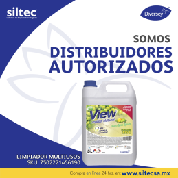 Limpiador Multiusos - Siltec® - Venta y distribución de equipo y artículos de limpieza para hogar, n...
