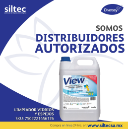 Limpiador - Siltec® - Venta y distribución de equipo y artículos de limpieza para hogar, negocios e ...