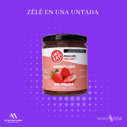 Con Zélé disfruta de ese sabor único, la mermelada de fresa para untarla en todo lo que se te antoje...