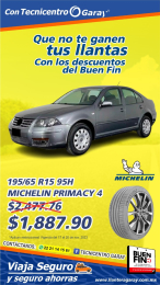 Llantera Garay - Llantas Michelin - Puebla