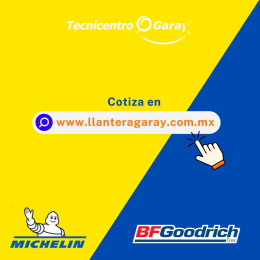 Llantera Garay - Llantas Michelin - Puebla