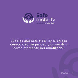 SAFE MOBILITY - Servicio de Transporte - Puebla