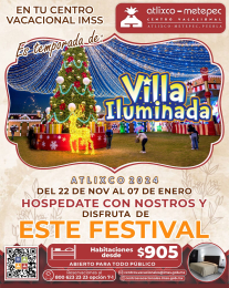 CENTRO VACACIONAL ATLIXCO METEPEC - Puebla