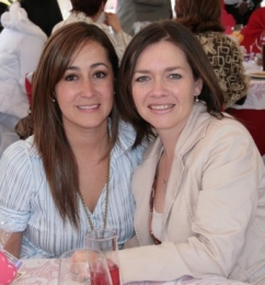 Mariela Aguilar y Carola Garza.
 -  - Puebla