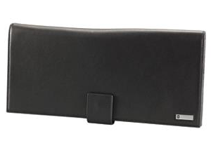 30164601
color negro, piel lisa

Torino
Funda de piel para chequera
largo: 25 cm | alto: 11 cm ...