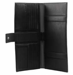 30164601
color negro, piel lisa

Torino
Funda de piel para chequera
largo: 25 cm | alto: 11 cm ...