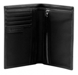 30165101
color negro, nailon y piel

Calgary
Cartera vertical de doble pliegue
largo: 10 cm | a...