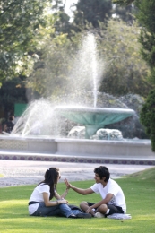 Fuente de los jardines centrales - UDLAP - Universidad de las Américas Puebla - Puebla