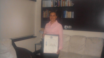 Entrega de título de Licenciado en Sistemas Computacionales María Ocotlán - CEUNI - Centro Universit...