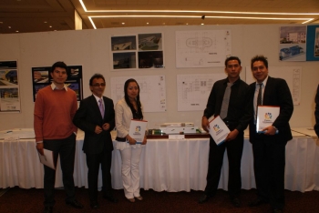 Equipo Participante de CEUNI en el Concurso Proyecto para la Construcción de la Nueva Casa del Adole...