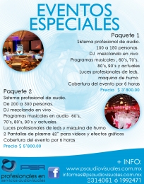 Profesionales en Servicios Audiovisuales - PSA - Puebla