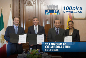 Firmamos 20 convenios de colaboración cultural con universidades y asociaciones #ProgresoconTony - H...