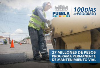 En acciones del programa de bacheo permanente hemos invertido 27 millones de pesos #ProgresoConTony ...